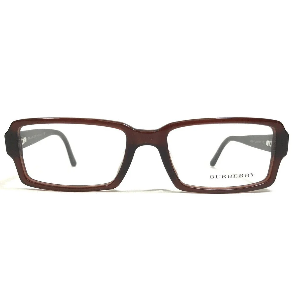 Burberry Eyeglasses Frames B2093-A 3256 Brown Rectangular Full Rim 53-17-140